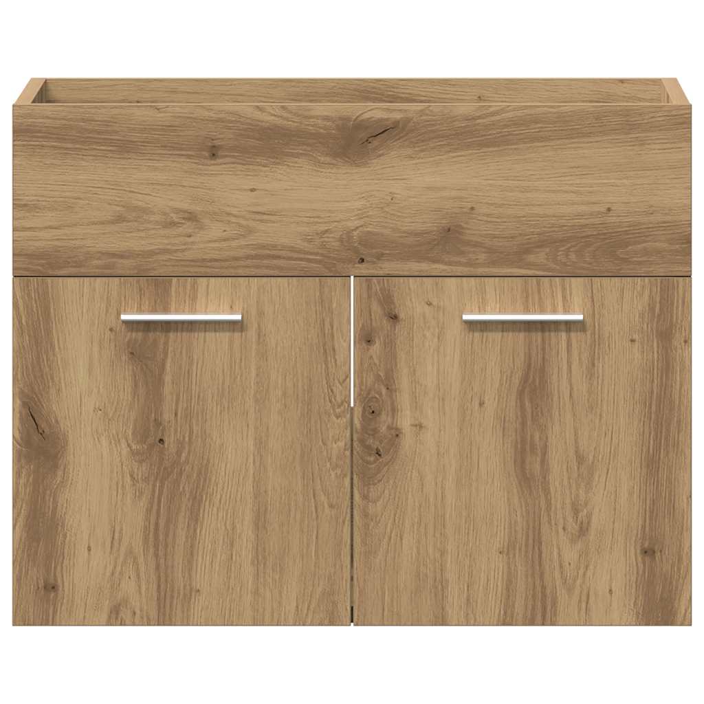 vidaXL Dulap chiuvetă baie, stejar artizanal, 60x38,5x46 cm, lemn vidaXL Dulap chiuvetă baie, stejar artizanal, 60x38,5x46 cm, lemn