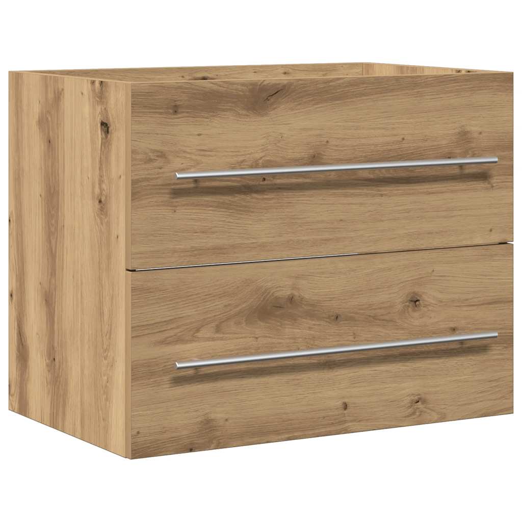 vidaXL Dulap pentru chiuveta de baie Stejar Artisan Lemn prelucrat vidaXL Dulap pentru chiuveta de baie Stejar Artisan Lemn prelucrat