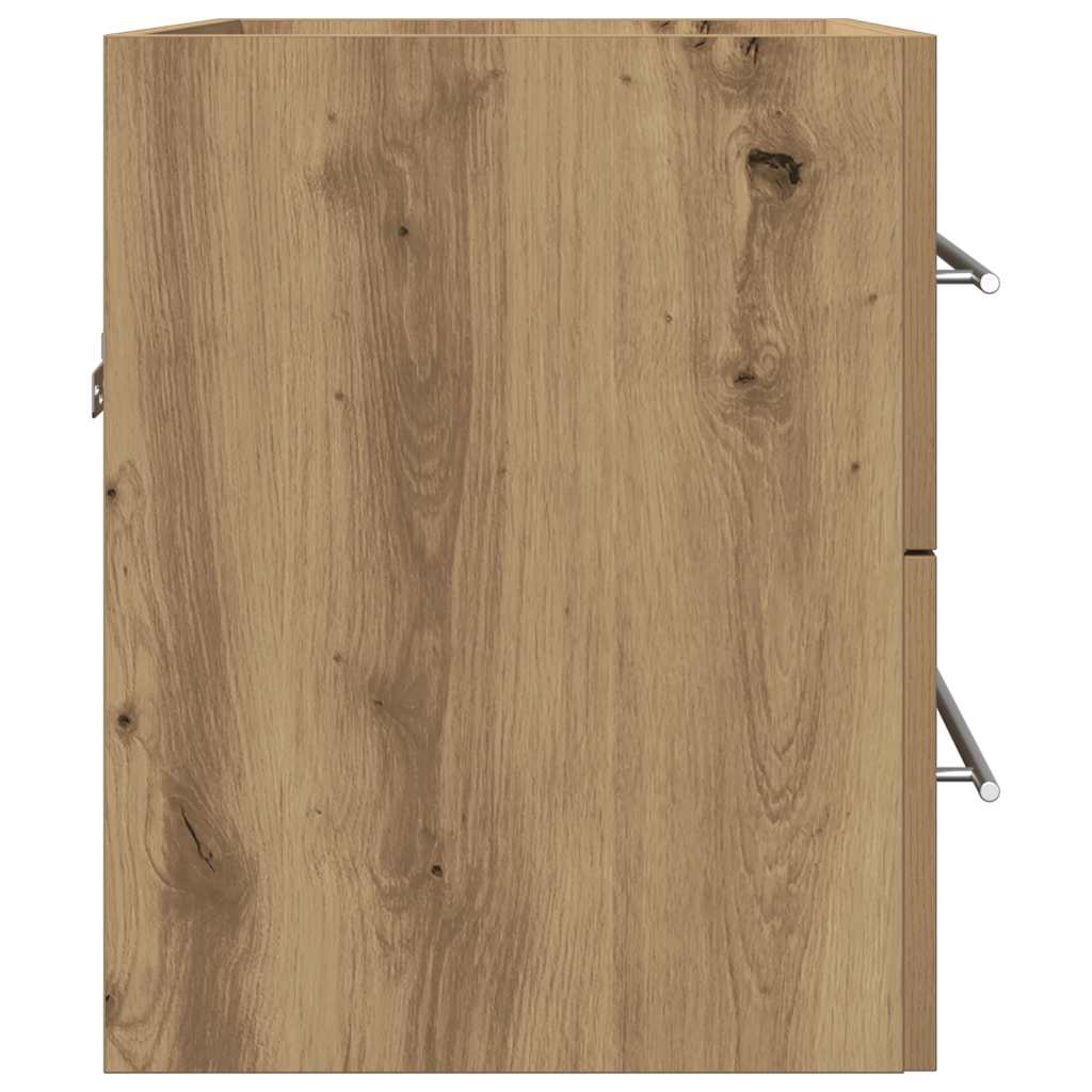 vidaXL Dulap pentru chiuveta de baie Stejar Artisan Lemn prelucrat vidaXL Dulap pentru chiuveta de baie Stejar Artisan Lemn prelucrat