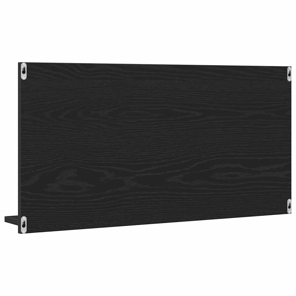 vidaXL Dulap cu oglindă pentru baie, stejar negru, 90x11x45 cm, lemn stratificat vidaXL Dulap cu oglindă pentru baie, stejar negru, 90x11x45 cm, lemn stratificat