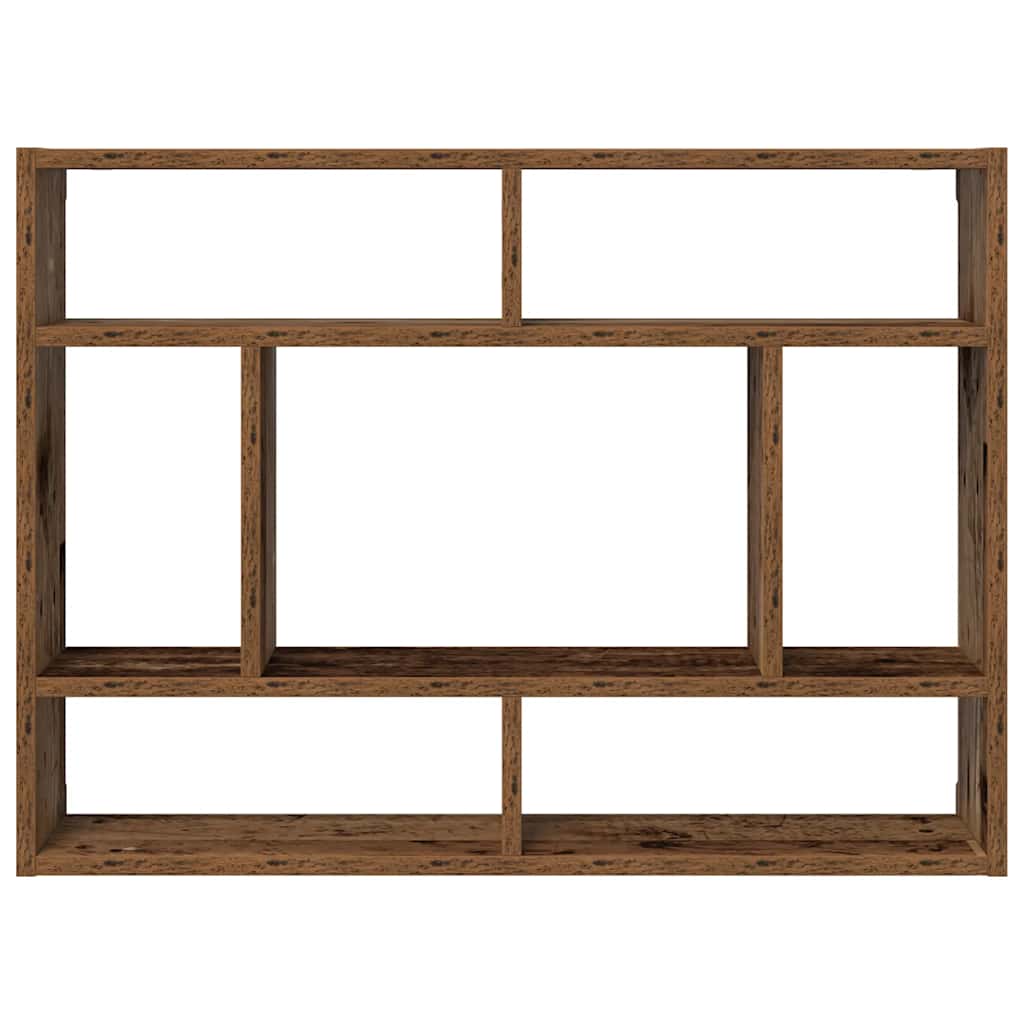 vidaXL Raft de perete, lemn vechi, 75x16x55 cm, lemn prelucrat vidaXL Raft de perete, lemn vechi, 75x16x55 cm, lemn prelucrat