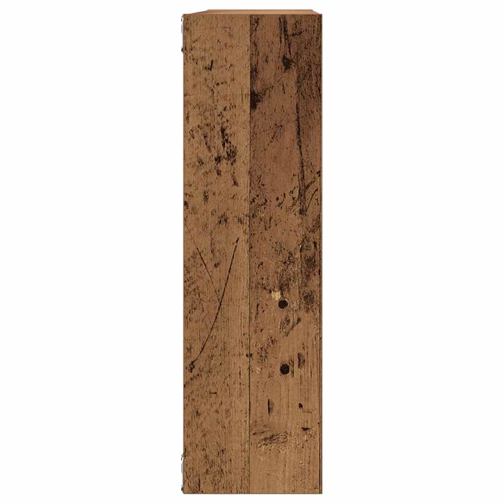 vidaXL Raft de perete, lemn vechi, 75x16x55 cm, lemn prelucrat vidaXL Raft de perete, lemn vechi, 75x16x55 cm, lemn prelucrat