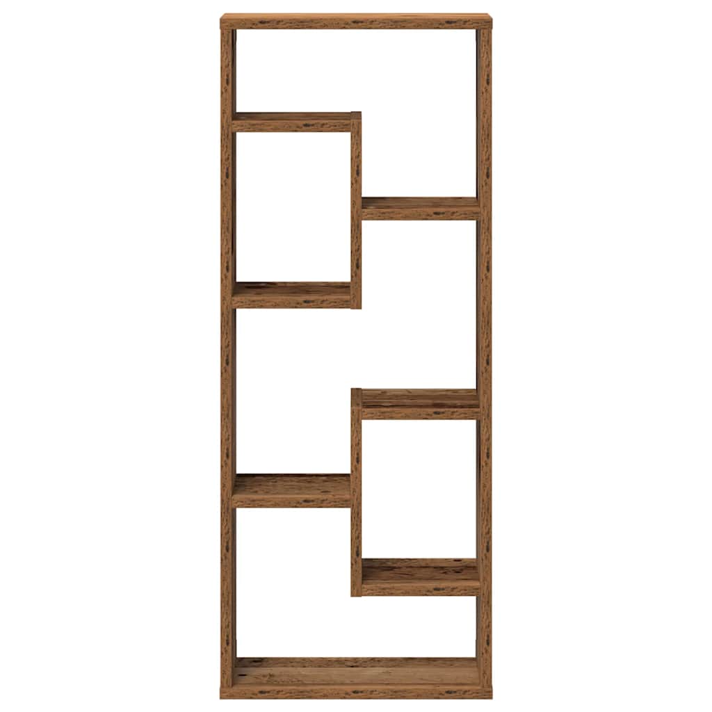 vidaXL Raft de perete din lemn vechi 36x16x90 cm, lemn stratificat