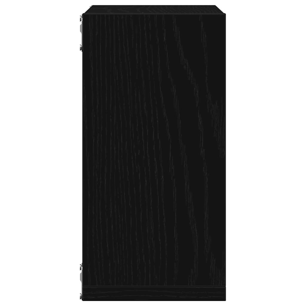 vidaXL Rafturi de perete cub 6 buc. stejar negru, 30x15x30 cm lemn vidaXL Rafturi de perete cub 6 buc. stejar negru, 30x15x30 cm lemn