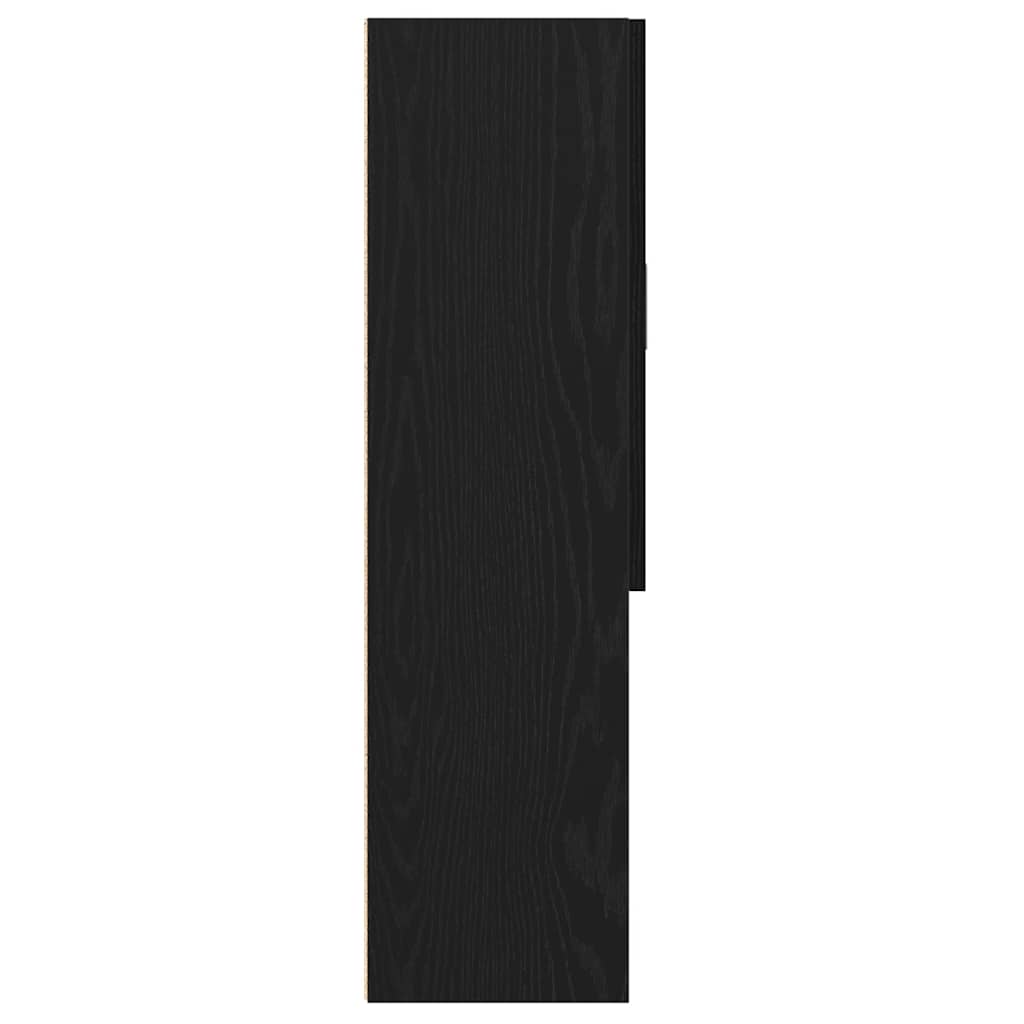 vidaXL Dulap mașină de spălat stejar negru 70,5x25,5x90 cm vidaXL Dulap mașină de spălat stejar negru 70,5x25,5x90 cm