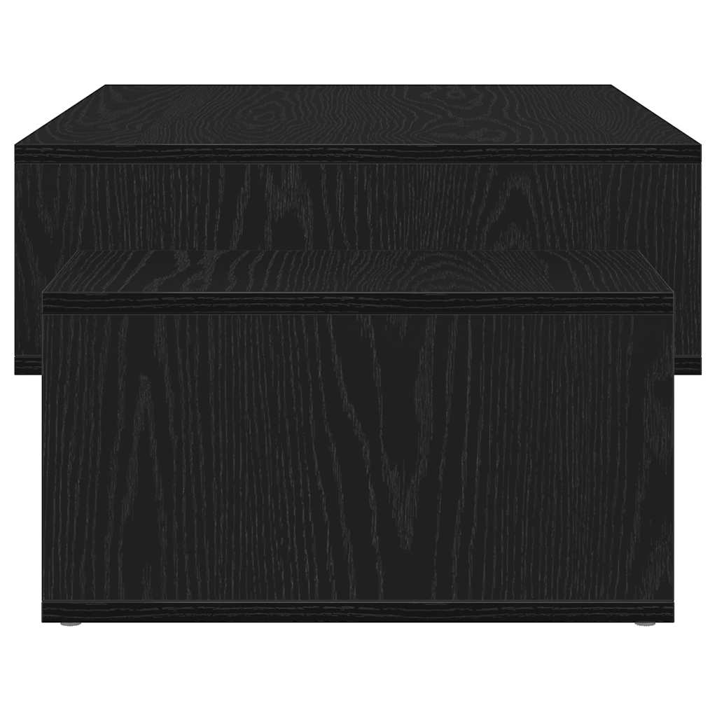 vidaXL Măsuță de cafea, stejar negru, 105x55x32 cm, lemn prelucrat vidaXL Măsuță de cafea, stejar negru, 105x55x32 cm, lemn prelucrat