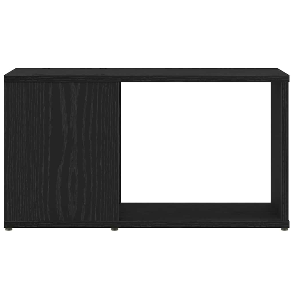 vidaXL Dulap TV Stejar Negru 60x24x32 cm Lemn prelucrat