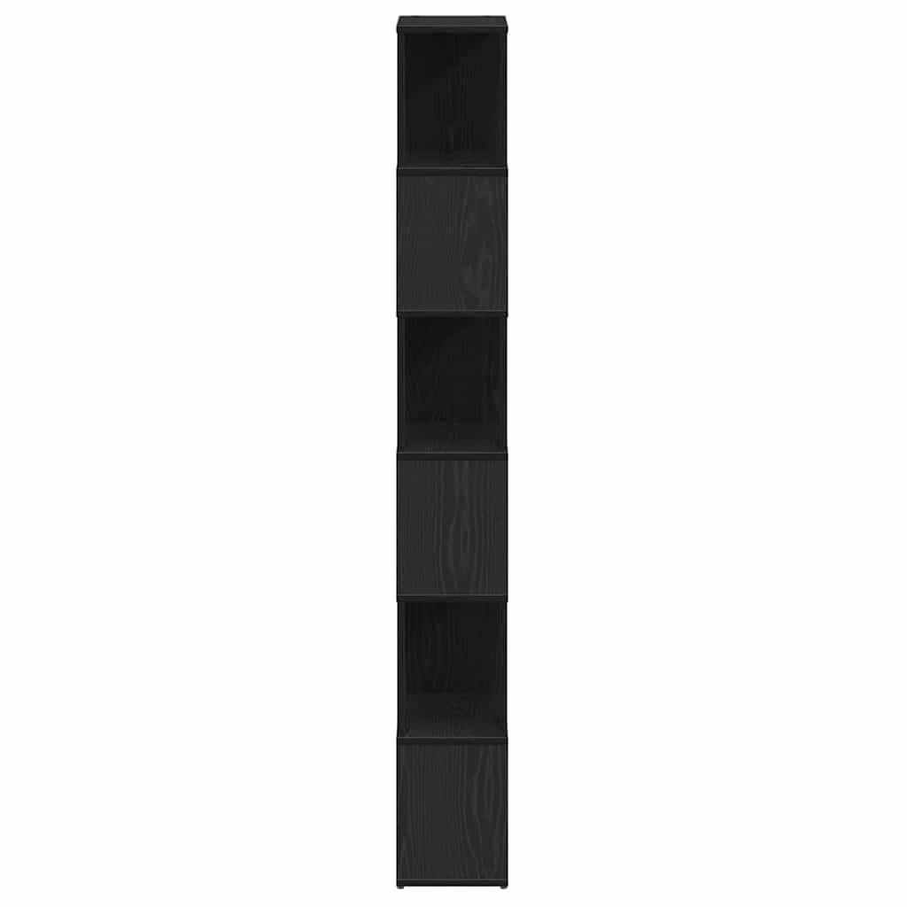 vidaXL Dulap cu cărți/Separator de cameră Stejar negru 60x24x186 cm vidaXL Dulap cu cărți/Separator de cameră Stejar negru 60x24x186 cm