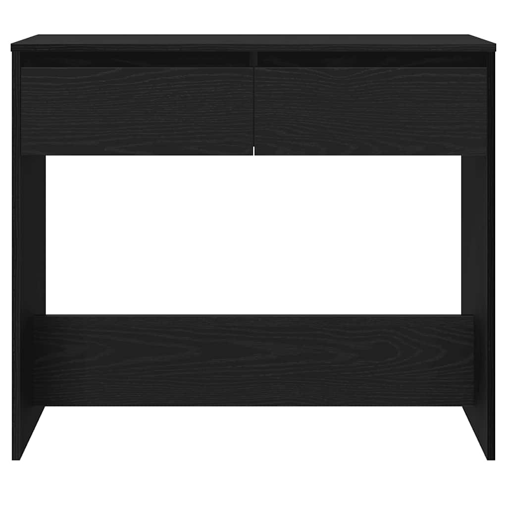vidaXL Consolă Stejar negru 89x41x76,5 cm Lemn prelucrat vidaXL Consolă Stejar negru 89x41x76,5 cm Lemn prelucrat