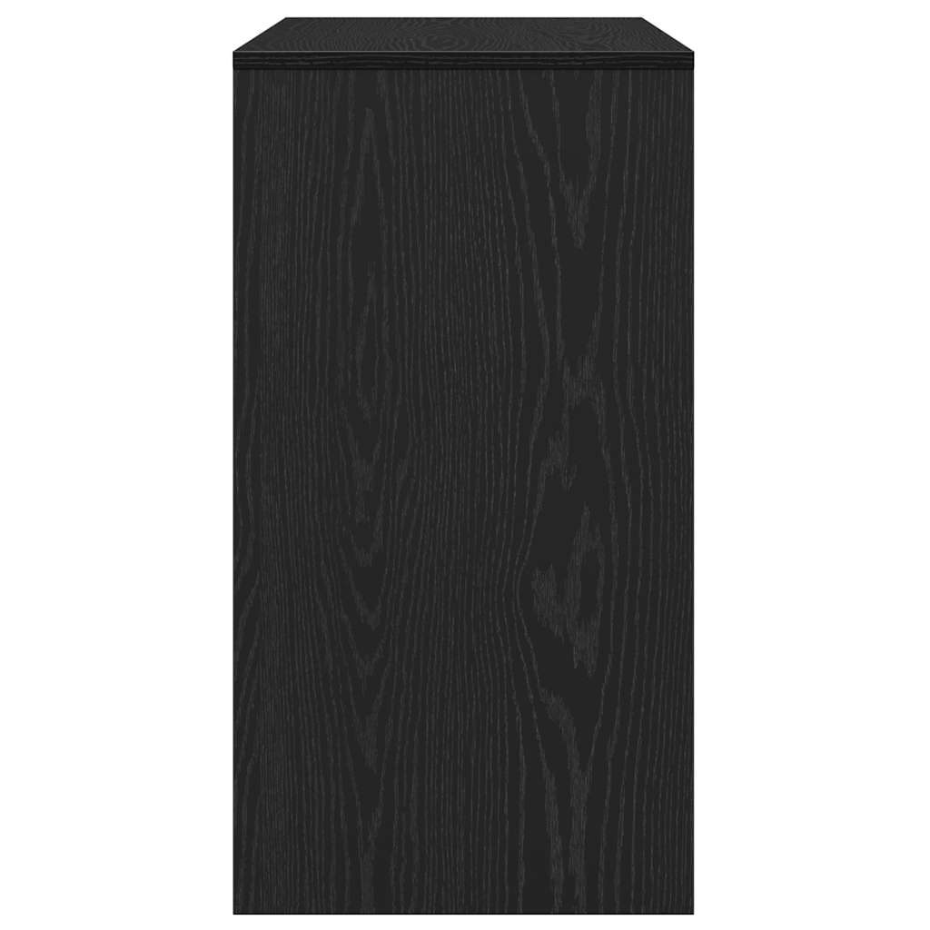 vidaXL Consolă Stejar negru 89x41x76,5 cm Lemn prelucrat vidaXL Consolă Stejar negru 89x41x76,5 cm Lemn prelucrat