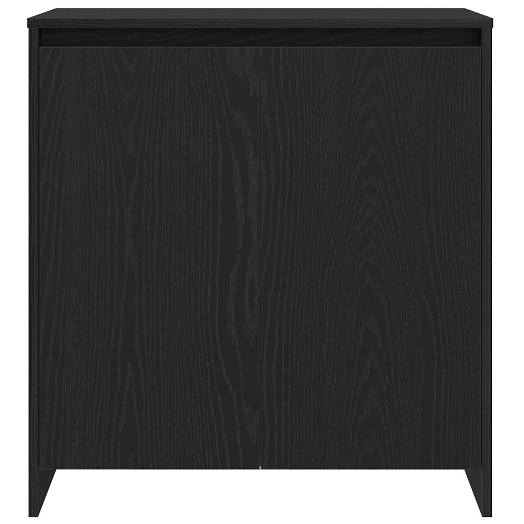 vidaXL Servantă, stejar negru, 70x41x75cm, lemn prelucrat