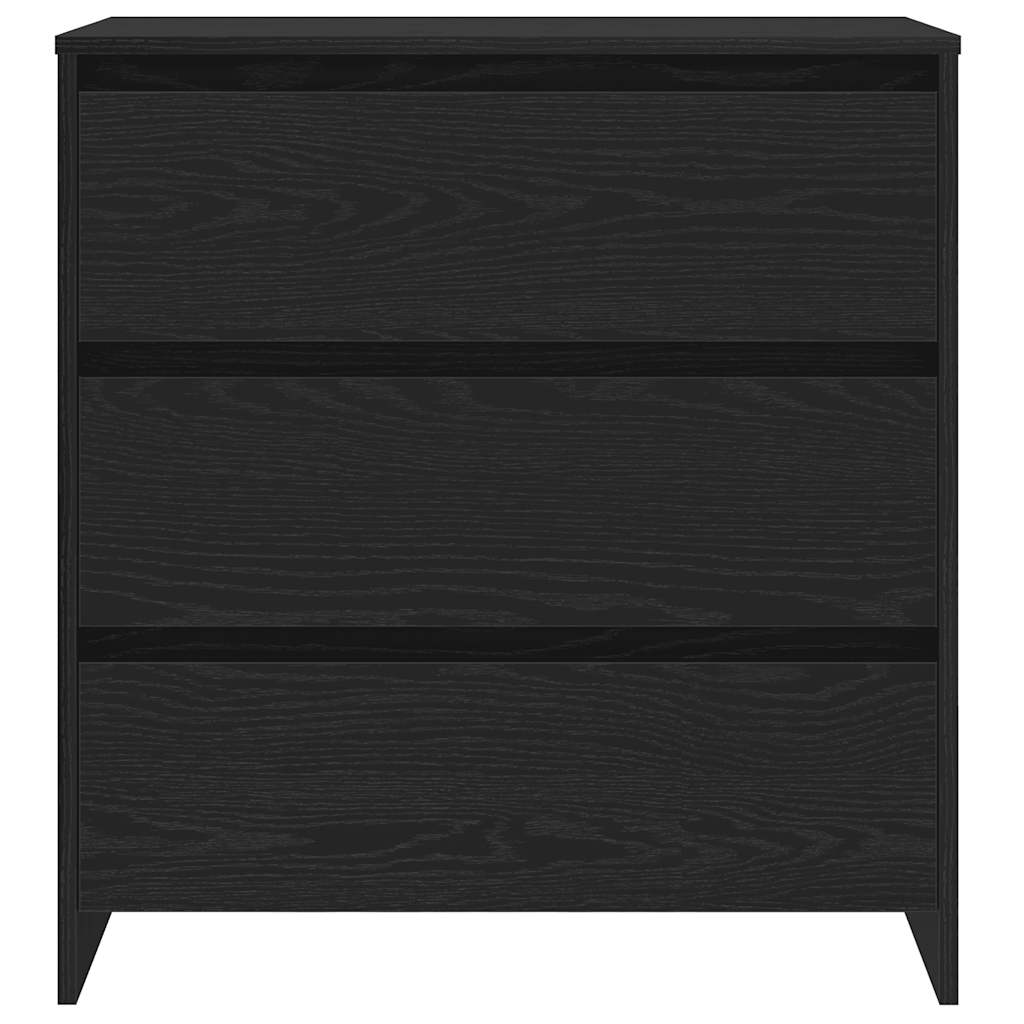 vidaXL Servantă, stejar negru, 70x41x75cm, lemn prelucrat