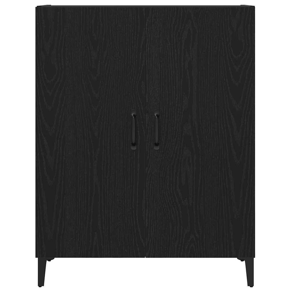 vidaXL Bufetă Stejar negru 69,5x34x90 cm lemn prelucrat vidaXL Bufetă Stejar negru 69,5x34x90 cm lemn prelucrat