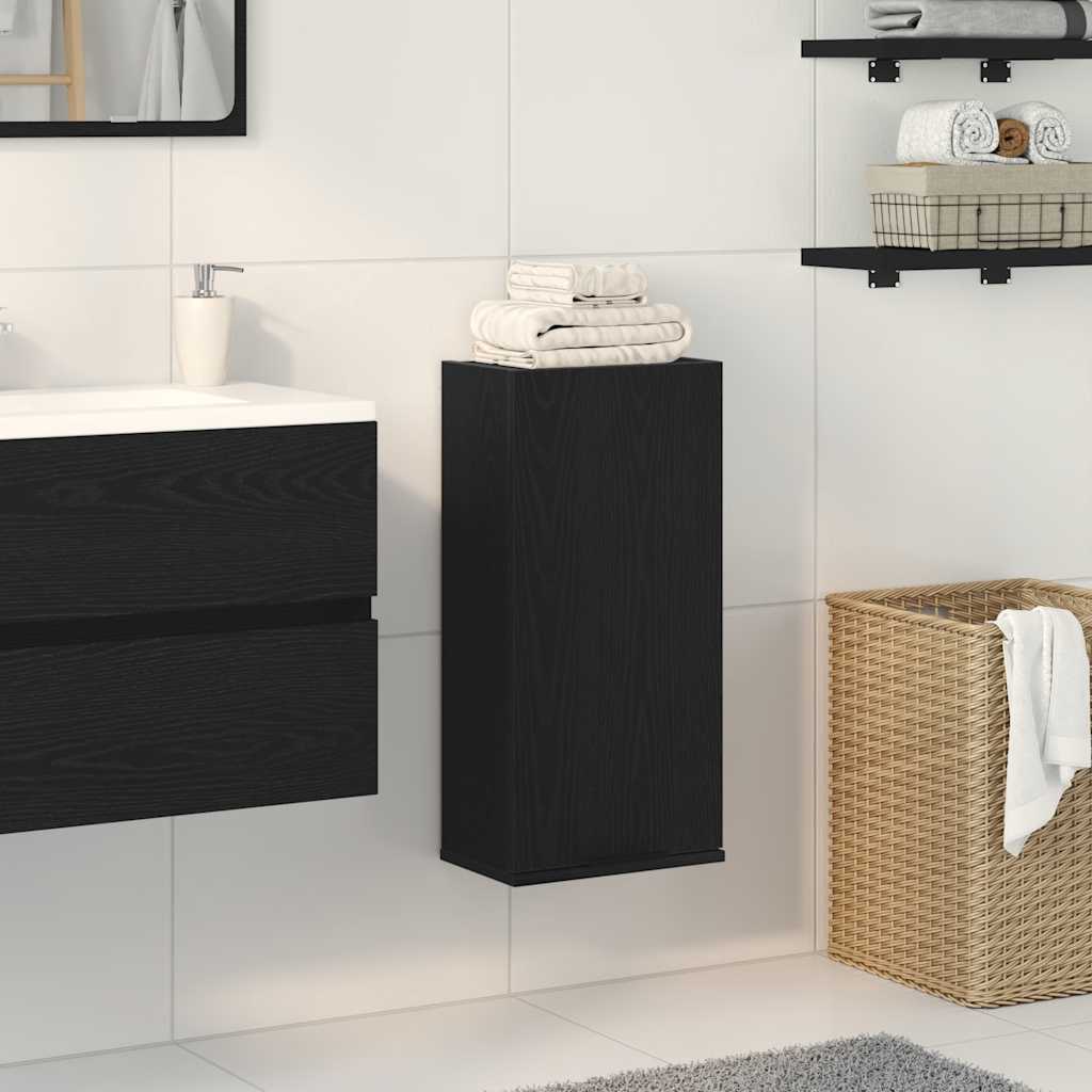 vidaXL Dulap montat pe perete, stejar negru, 32x20x67cm lemn prelucrat vidaXL Dulap montat pe perete, stejar negru, 32x20x67cm lemn prelucrat