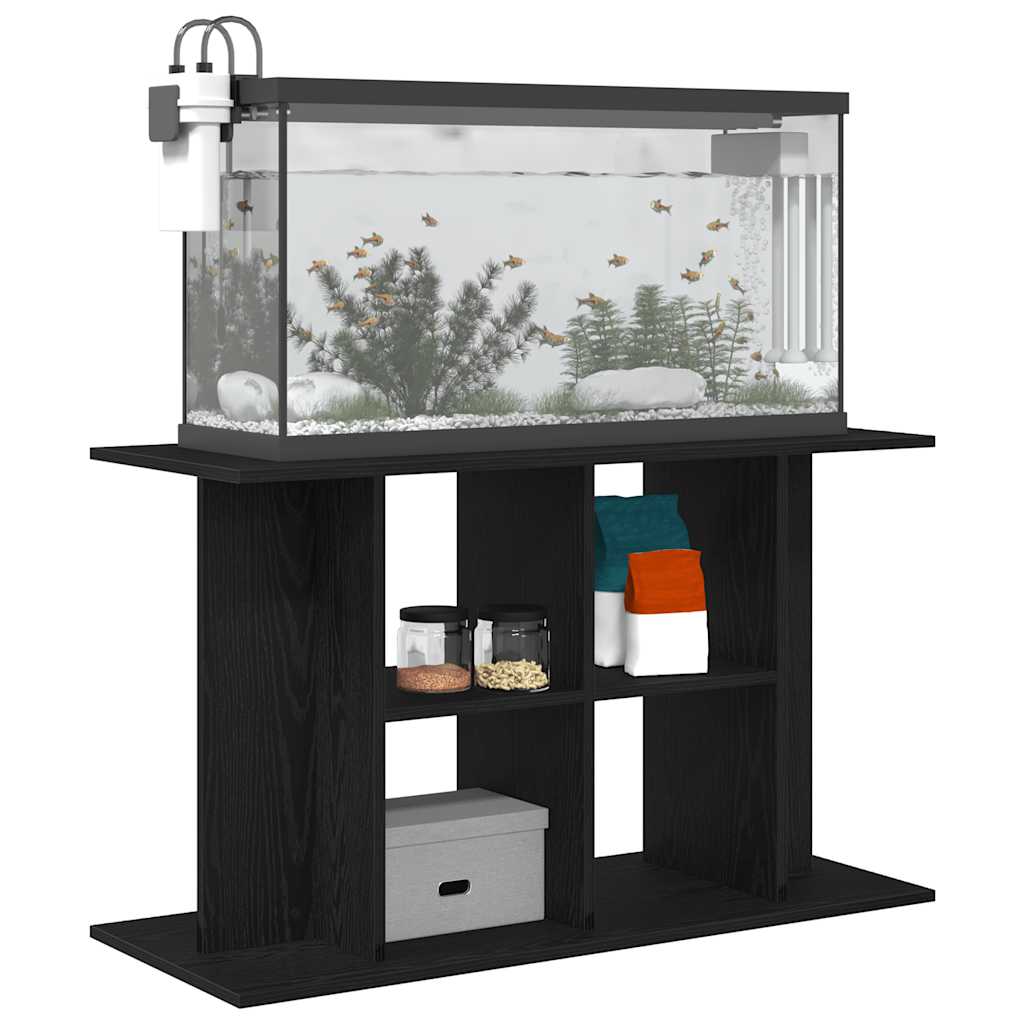 vidaXL Suport acvariu Stejar negru 100x40x60 cm Lemn prelucrat vidaXL Suport acvariu Stejar negru 100x40x60 cm Lemn prelucrat