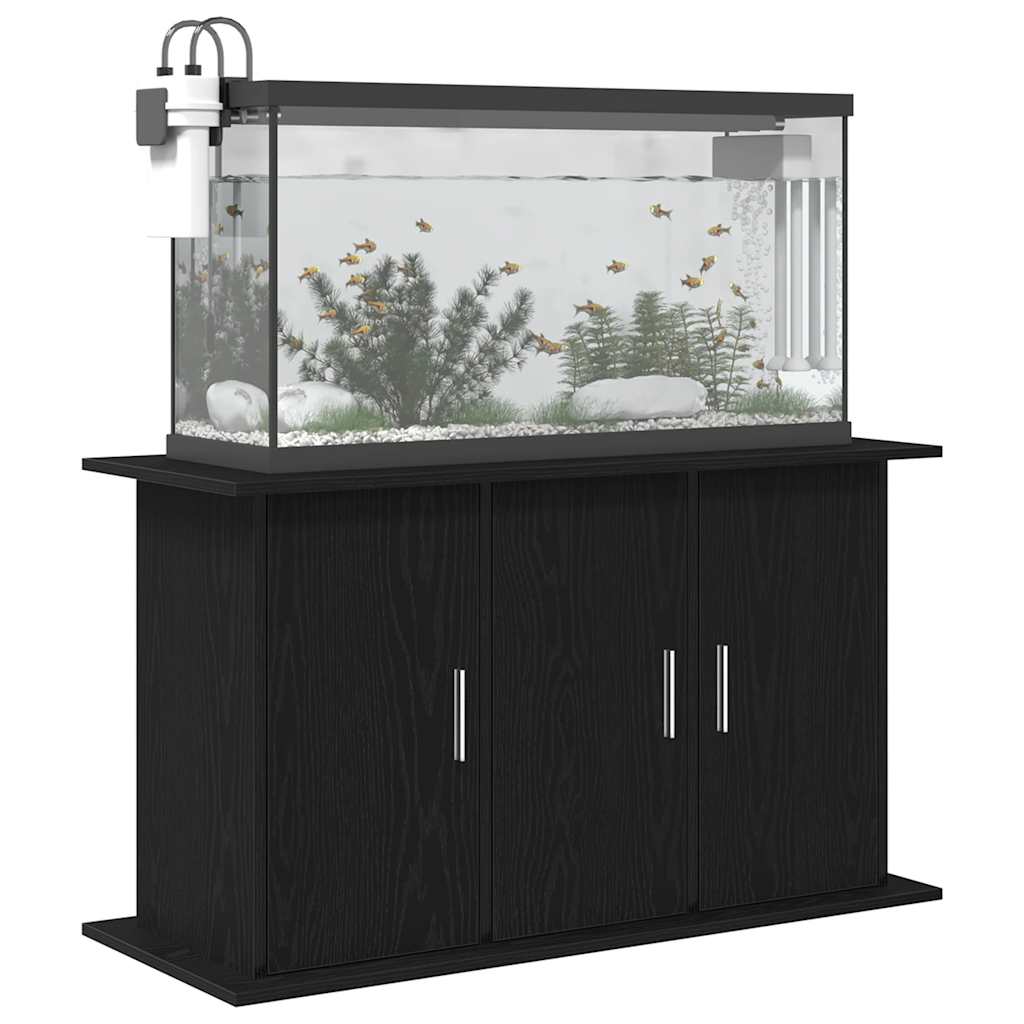 vidaXL Suport acvariu Stejar negru 101x41x58 cm Lemn prelucrat vidaXL Suport acvariu Stejar negru 101x41x58 cm Lemn prelucrat