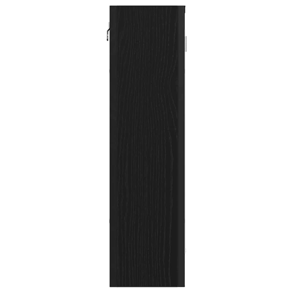vidaXL Dulap cu oglindă de baie stejar negru 60x16x60cm lemn prelucrat vidaXL Dulap cu oglindă de baie stejar negru 60x16x60cm lemn prelucrat