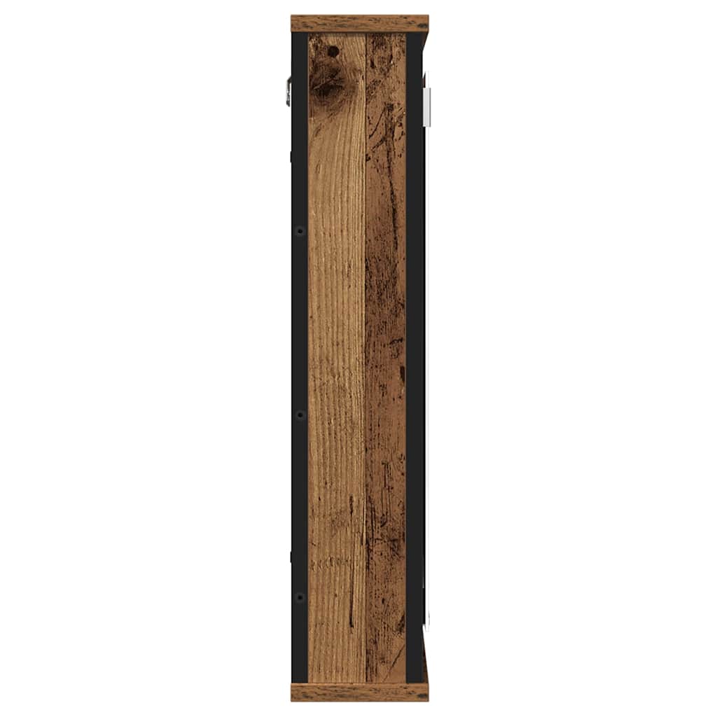 vidaXL Dulap cu oglindă de baie lemn vechi 42x12x60 cm lemn prelucrat vidaXL Dulap cu oglindă de baie lemn vechi 42x12x60 cm lemn prelucrat