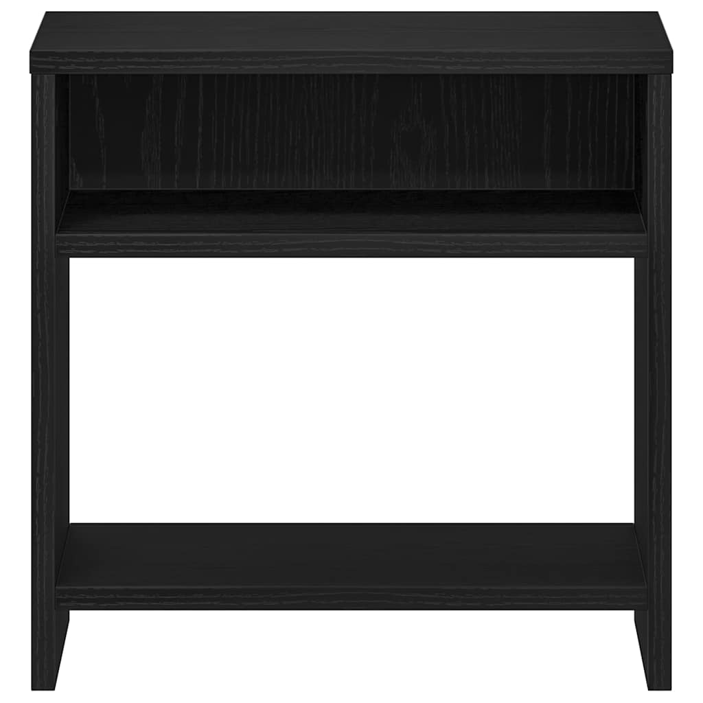 vidaXL Noptiera stejar negru 40x30x40 cm lemn prelucrat