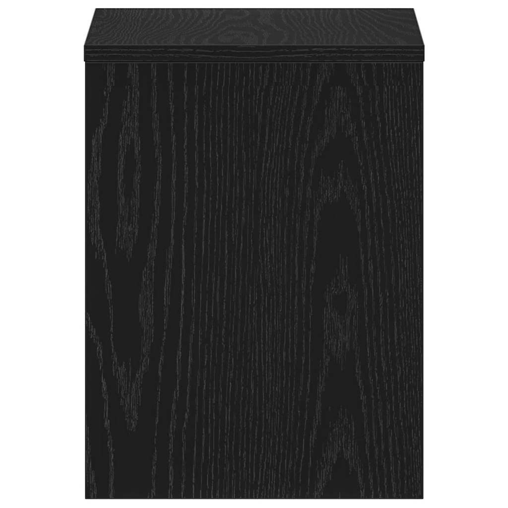 vidaXL Noptiere 2 buc stejar negru 40x30x40 cm lemn de stratificat