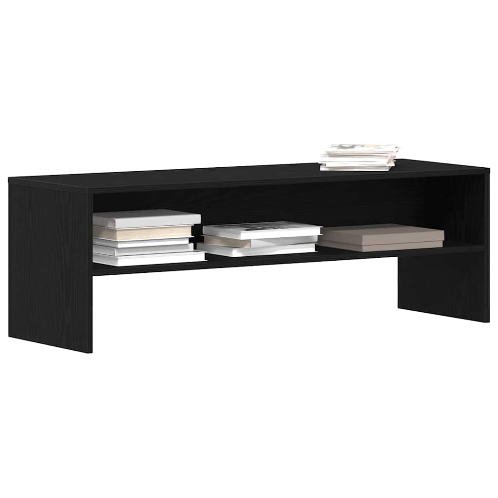 vidaXL Dulap TV Stejar negru 120x40x40 cm Lemn prelucrat