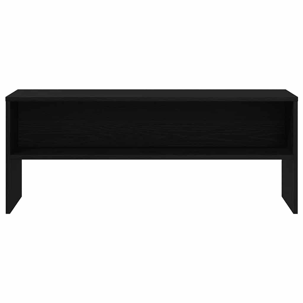vidaXL Dulap TV Stejar Negru 100x40x40 cm Lemn prelucrat