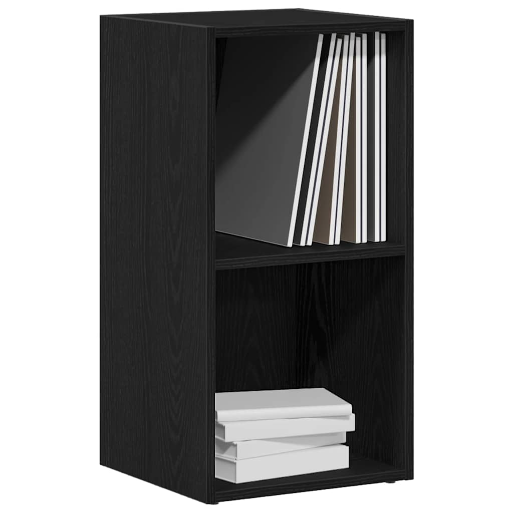 vidaXL Cutie de depozitare LP Stejar negru 71x34x36 cm Lemn prelucrat