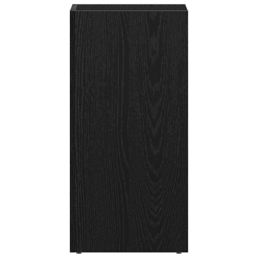 vidaXL Cutie de depozitare LP Stejar negru 71x34x36 cm Lemn prelucrat