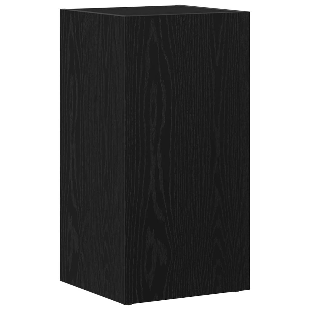 vidaXL Cutie de depozitare LP Stejar negru 71x34x36 cm Lemn prelucrat