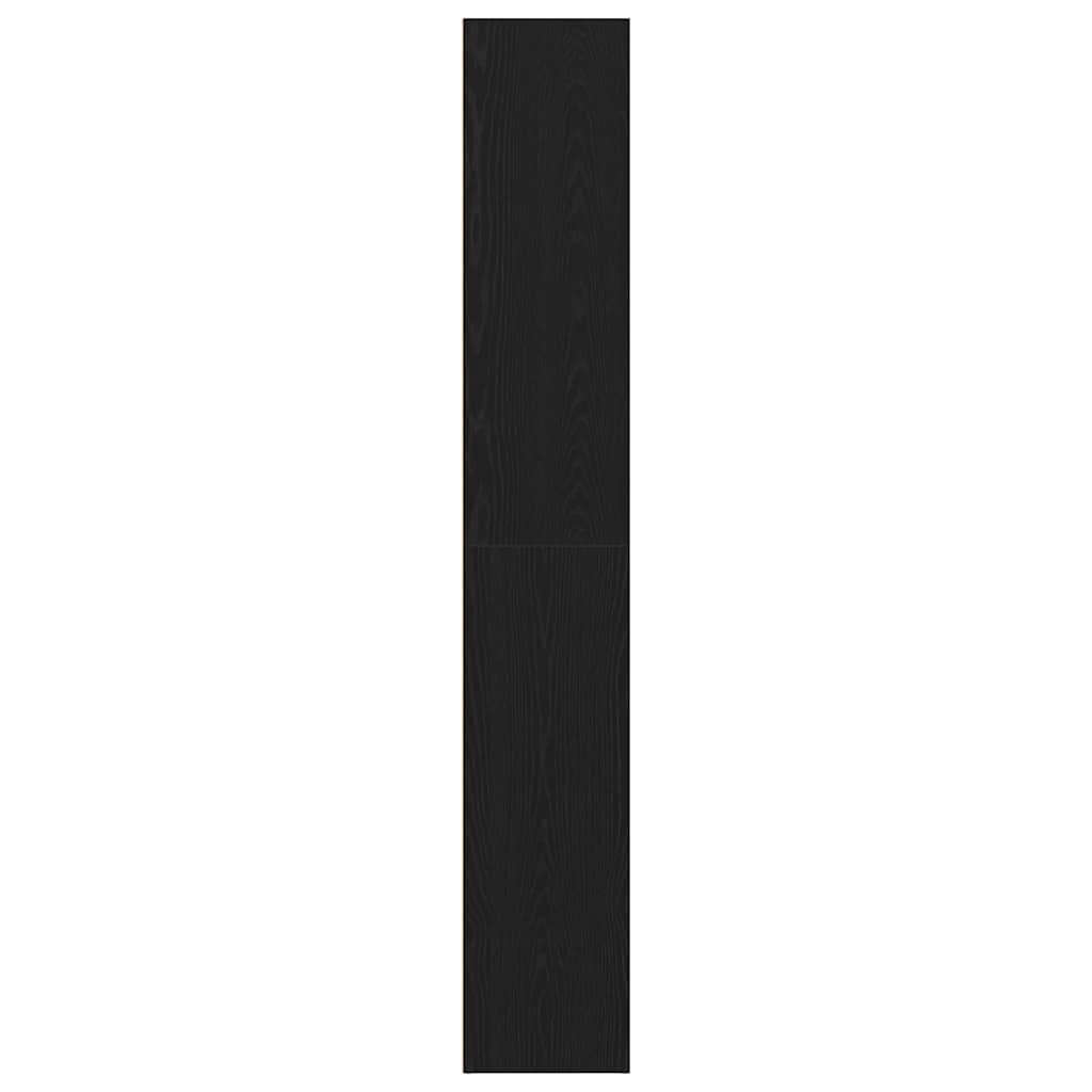 vidaXL Bibliotecă Stejar negru 60x30x189 cm Lemn prelucrat vidaXL Bibliotecă Stejar negru 60x30x189 cm Lemn prelucrat