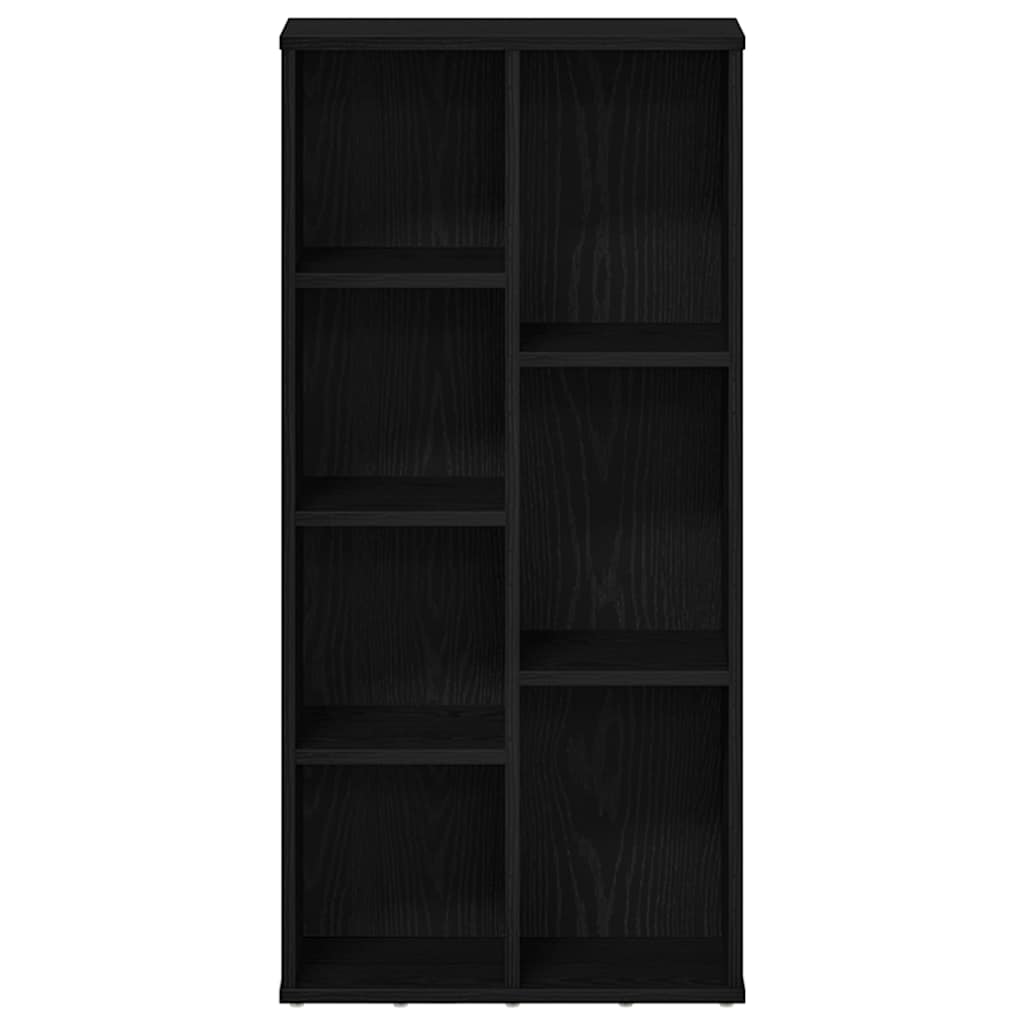 vidaXL Bibliotecă, stejar negru, 50x25x104 cm, lemn prelucrat vidaXL Bibliotecă, stejar negru, 50x25x104 cm, lemn prelucrat