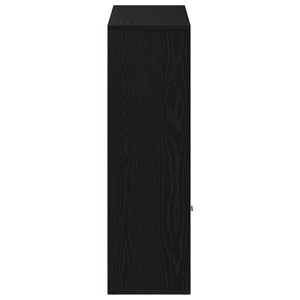 vidaXL Bibliotecă, stejar negru, 98x29x97,5 cm, lemn prelucrat vidaXL Bibliotecă, stejar negru, 98x29x97,5 cm, lemn prelucrat