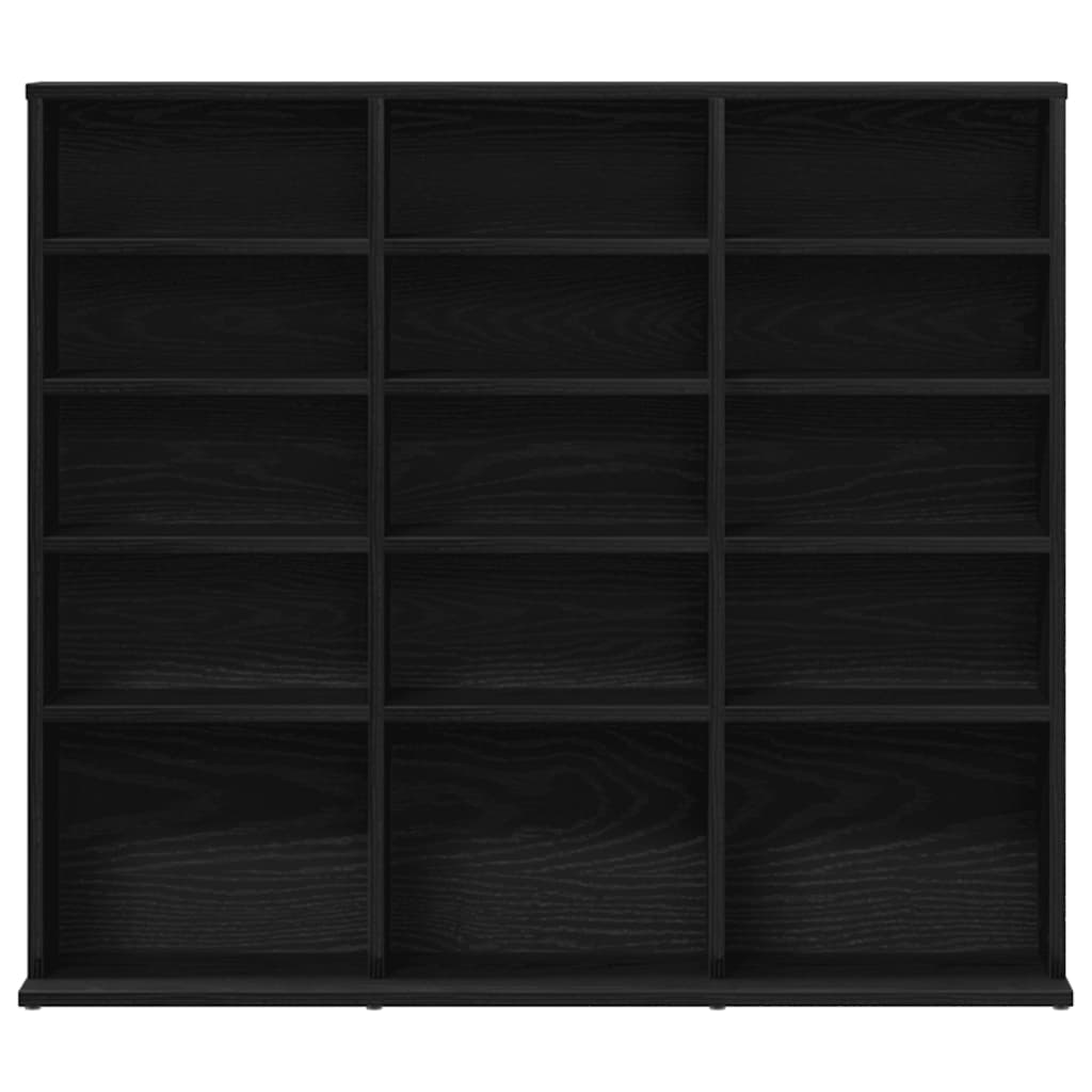 vidaXL Dulap pentru CD-uri, stejar negru, 100x23x89,5 cm vidaXL Dulap pentru CD-uri, stejar negru, 100x23x89,5 cm