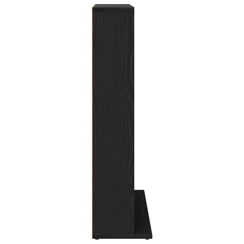 vidaXL Dulap pentru CD-uri, stejar negru, 100x23x89,5 cm vidaXL Dulap pentru CD-uri, stejar negru, 100x23x89,5 cm