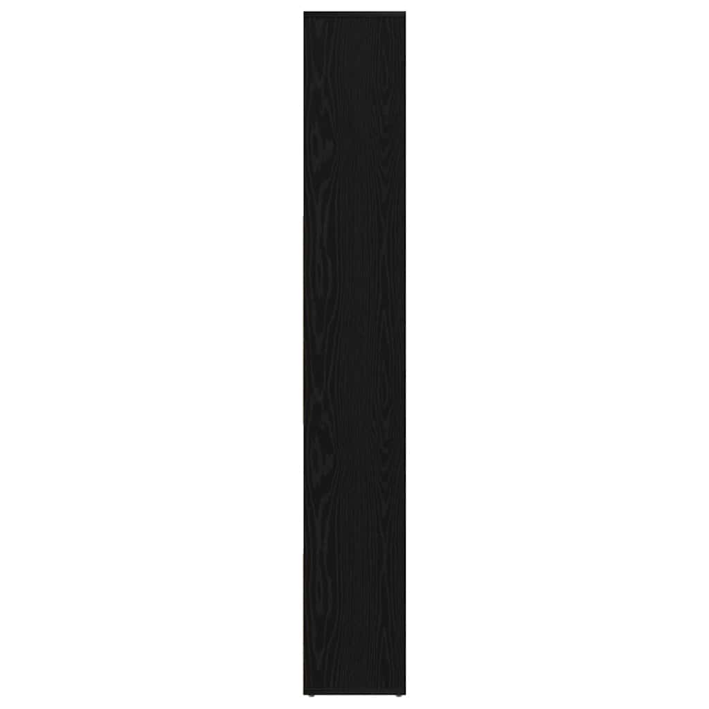 vidaXL Bibliotecă, stejar negru, 67x24x161 cm, lemn prelucrat vidaXL Bibliotecă, stejar negru, 67x24x161 cm, lemn prelucrat