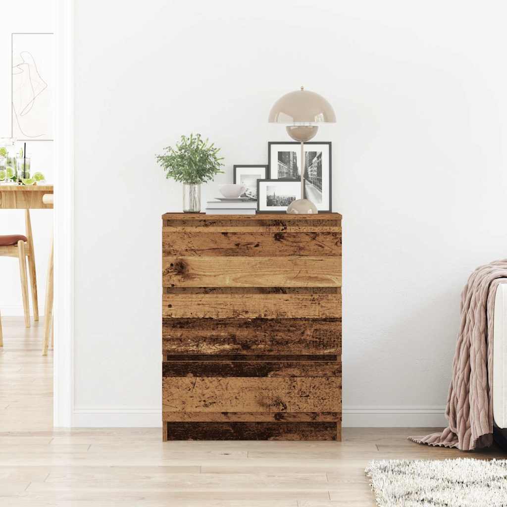 vidaXL Servantă, lemn vechi, 60x35x76 cm, lemn prelucrat