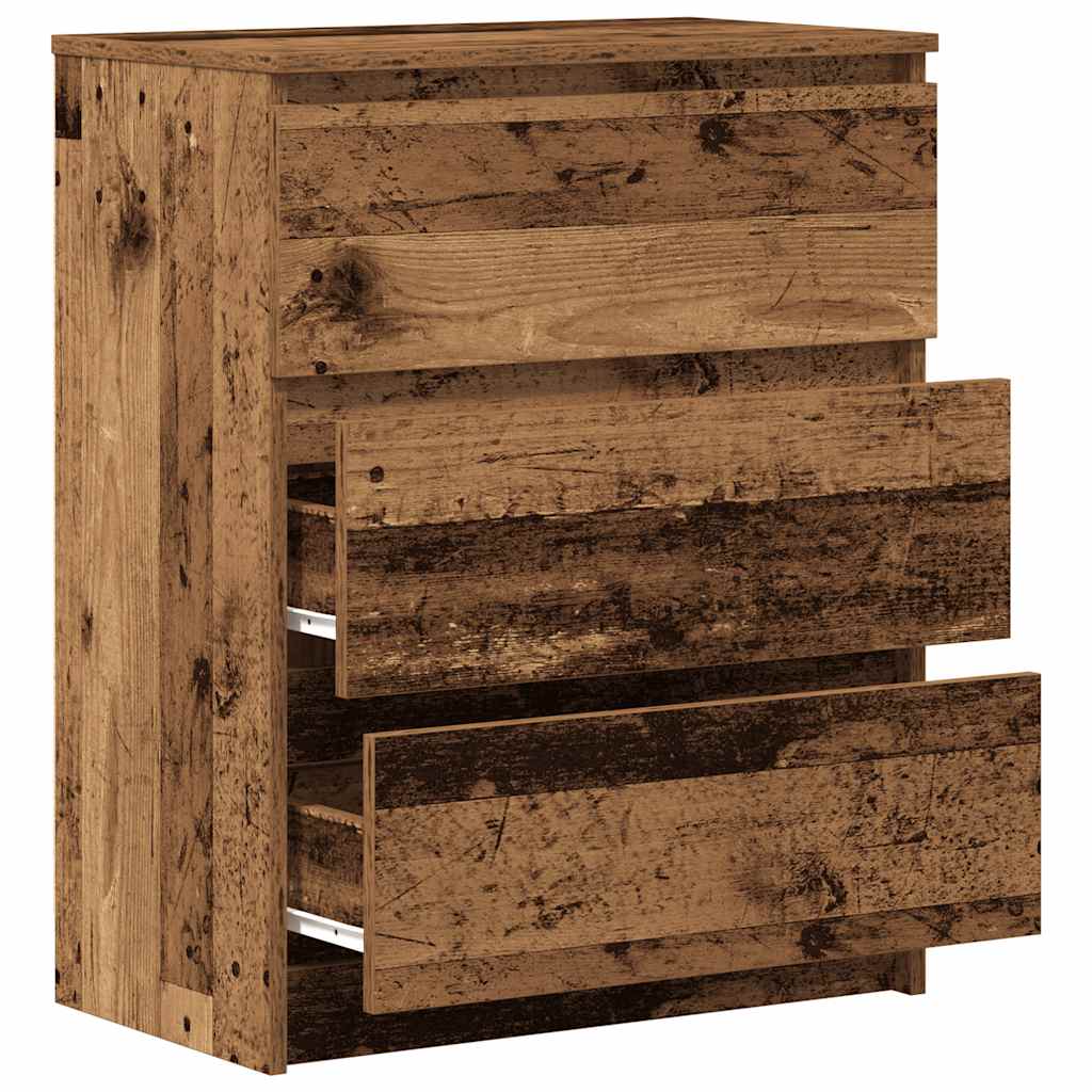 vidaXL Servantă, lemn vechi, 60x35x76 cm, lemn prelucrat