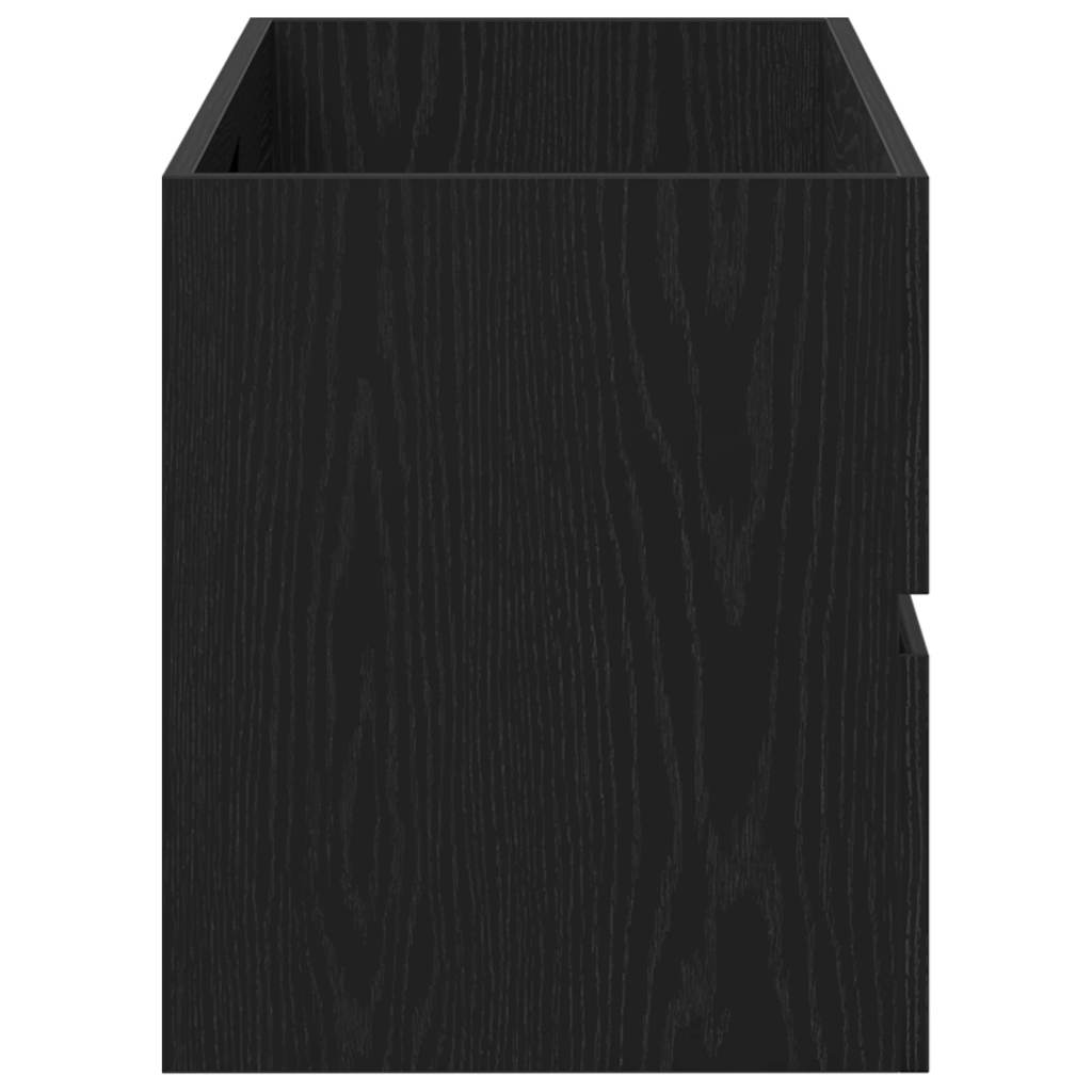 vidaXL Dulap pentru chiuvetă Stejar negru 100x38,5x45cm Lemn prelucrat vidaXL Dulap pentru chiuvetă Stejar negru 100x38,5x45cm Lemn prelucrat