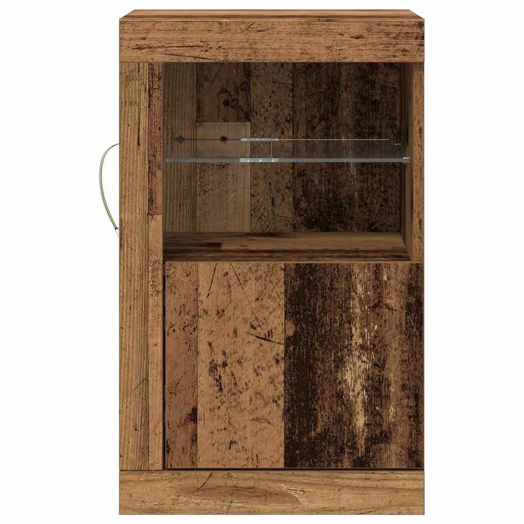 vidaXL Dulap lateral 2 pcs Lemn vechi 41 x 37 x 67 cm Lemn compozit vidaXL Dulap lateral 2 pcs Lemn vechi 41 x 37 x 67 cm Lemn compozit