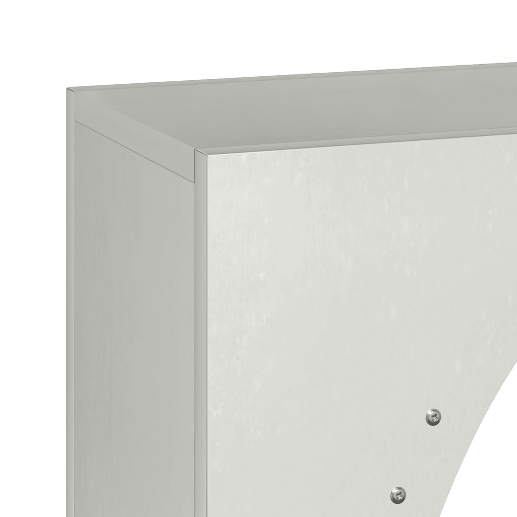 vidaXL Suport pentru lemne de foc, 60x40x100 cm, oțel inoxidabil