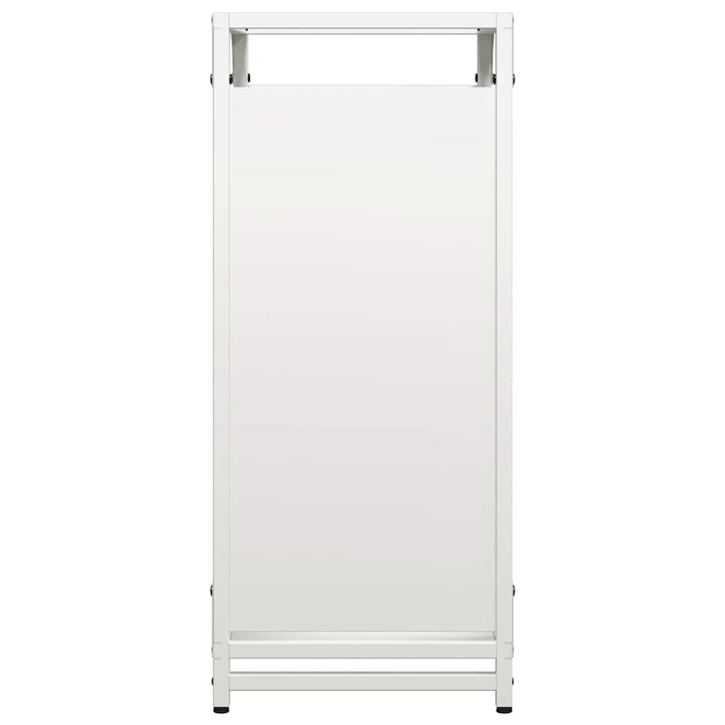 vidaXL Suport pentru lemne de foc alb 44x28x65 cm Oțel laminat la rece vidaXL Suport pentru lemne de foc alb 44x28x65 cm Oțel laminat la rece