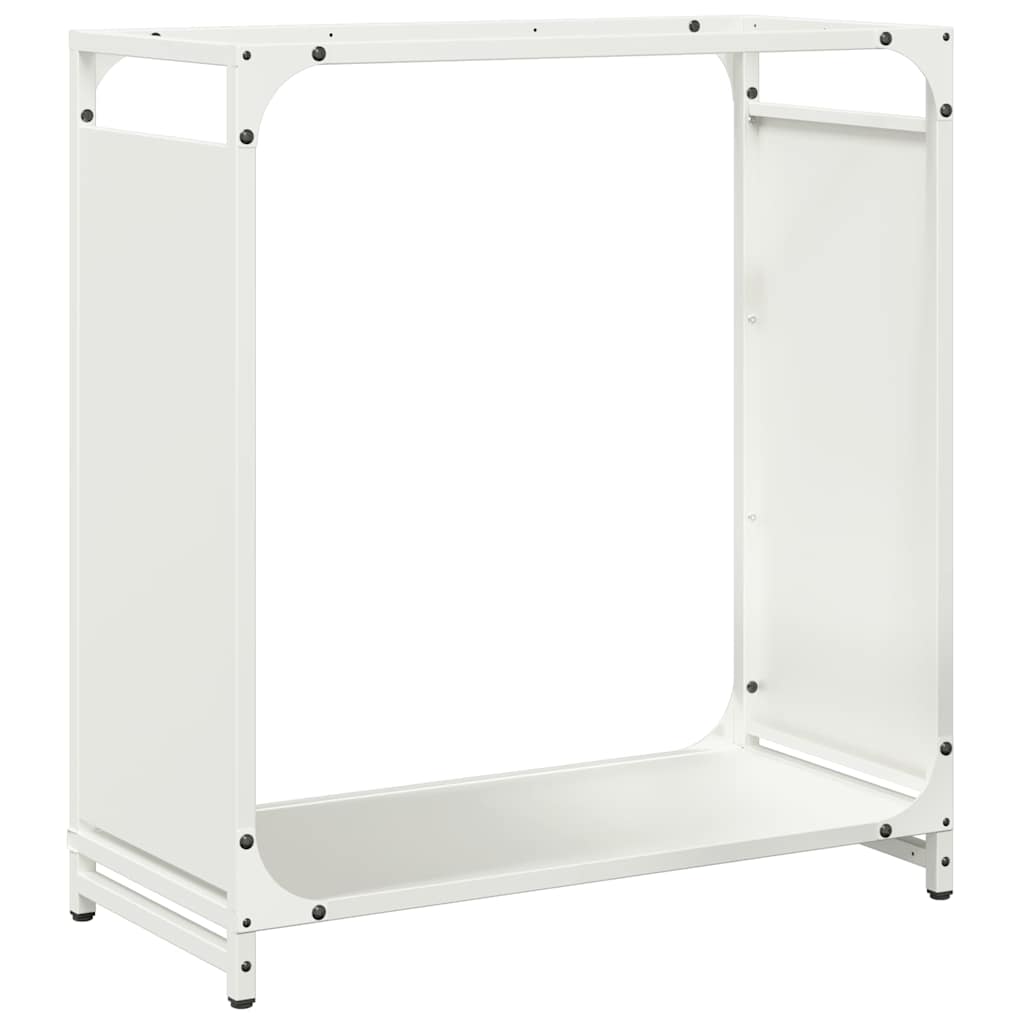 vidaXL Suport pentru lemne de foc alb 60x28x65 cm Oțel laminat la rece vidaXL Suport pentru lemne de foc alb 60x28x65 cm Oțel laminat la rece