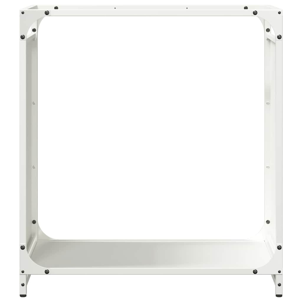 vidaXL Suport pentru lemne de foc alb 60x28x65 cm Oțel laminat la rece vidaXL Suport pentru lemne de foc alb 60x28x65 cm Oțel laminat la rece