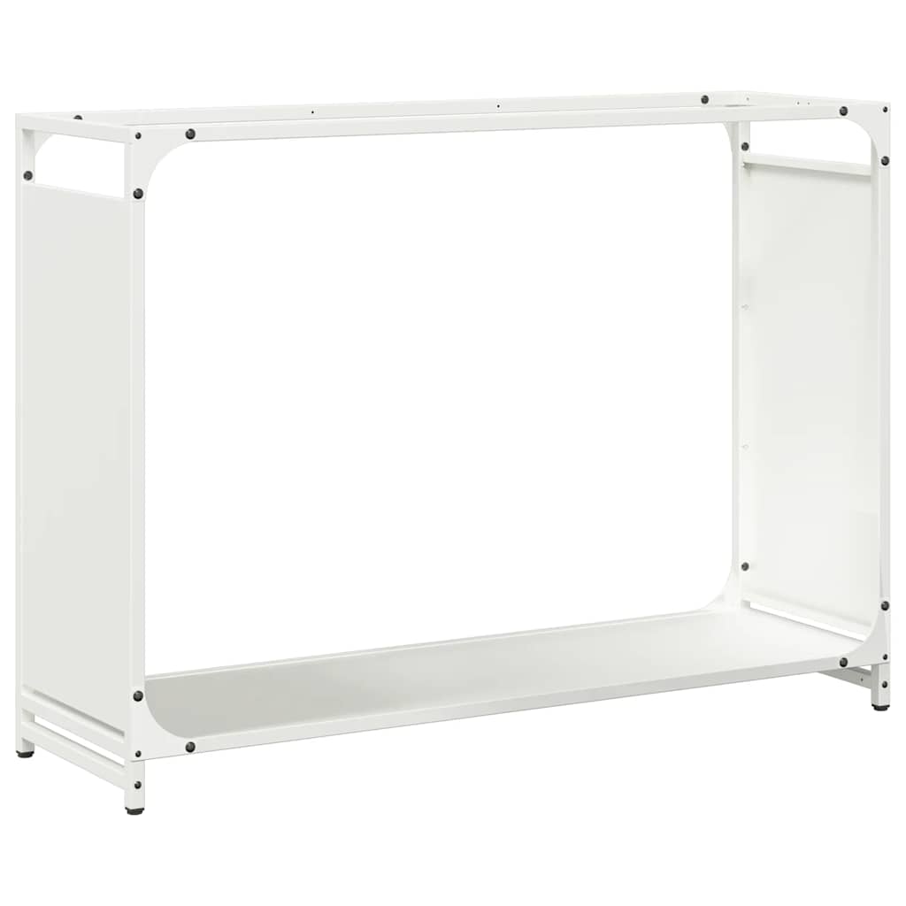 vidaXL Suport pentru lemne de foc alb 90x28x65 cm Oțel laminat la rece vidaXL Suport pentru lemne de foc alb 90x28x65 cm Oțel laminat la rece