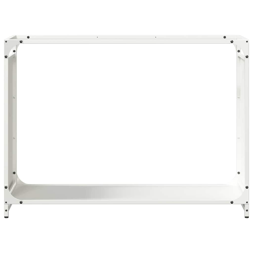 vidaXL Suport pentru lemne de foc alb 90x28x65 cm Oțel laminat la rece vidaXL Suport pentru lemne de foc alb 90x28x65 cm Oțel laminat la rece