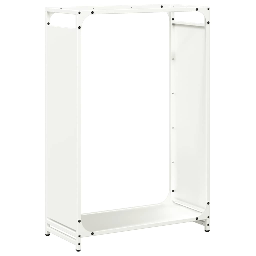 vidaXL Suport pentru lemne de foc alb 60x28x90 cm Oțel laminat la rece vidaXL Suport pentru lemne de foc alb 60x28x90 cm Oțel laminat la rece