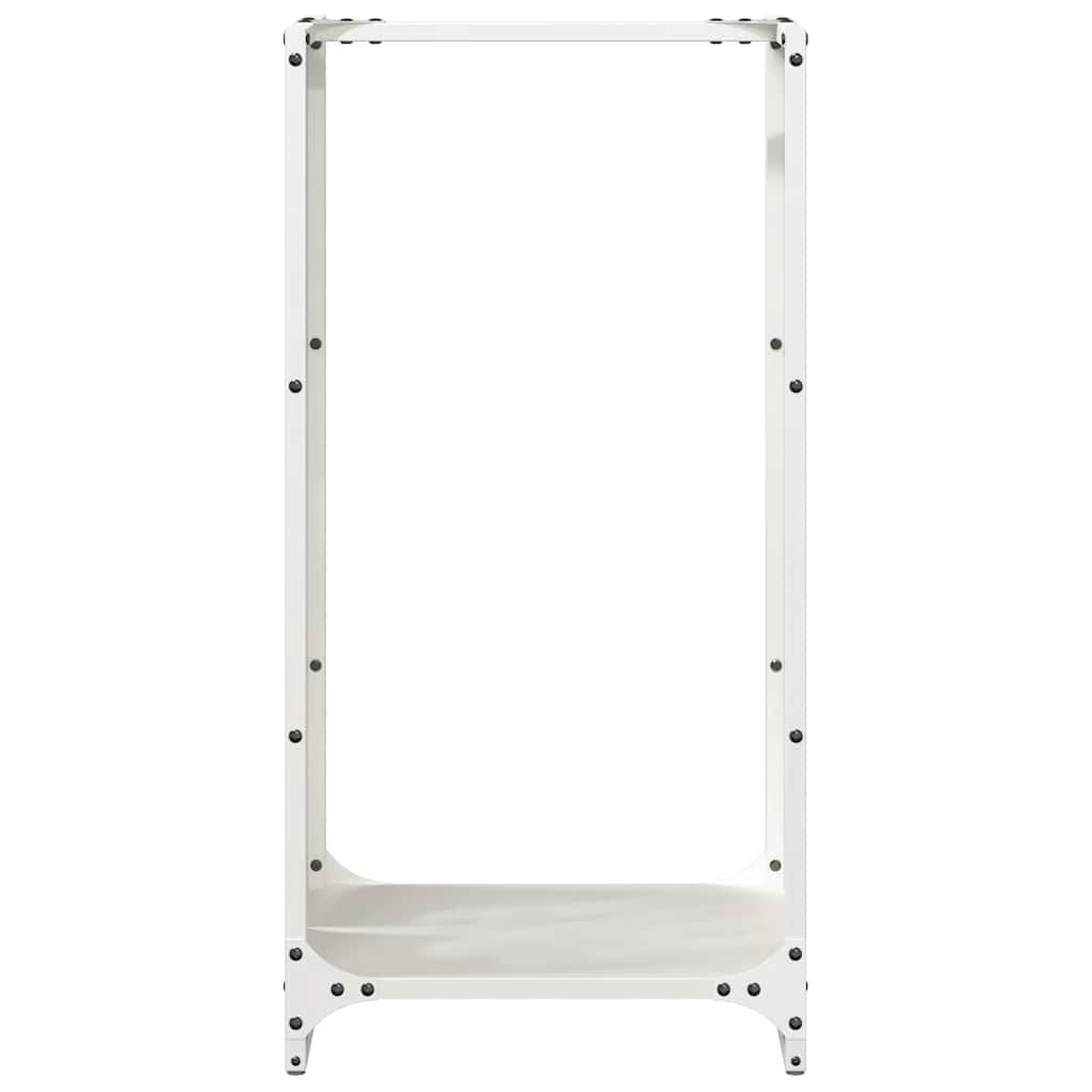 vidaXL Suport pentru lemne de foc alb 40x30x80 cm Oțel laminat la rece vidaXL Suport pentru lemne de foc alb 40x30x80 cm Oțel laminat la rece