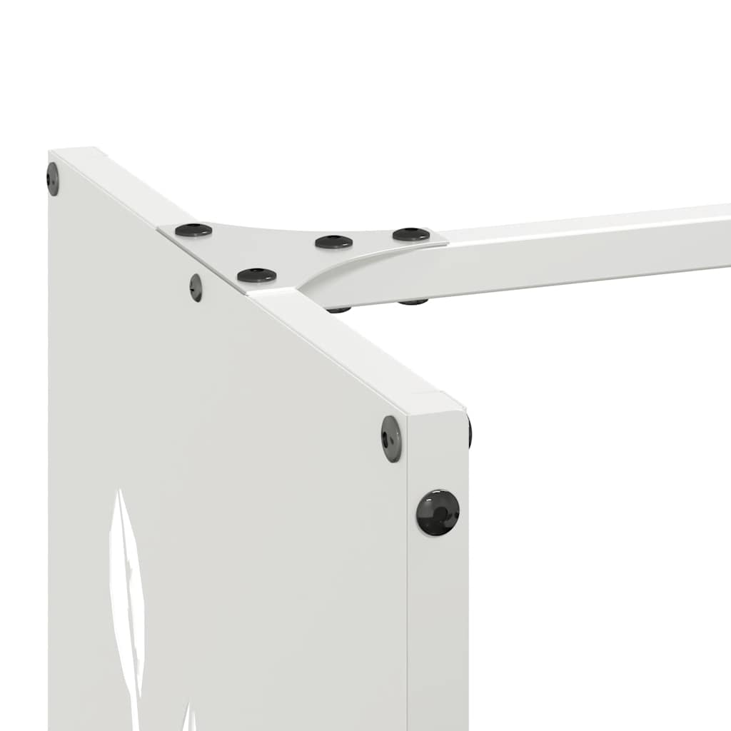 vidaXL Suport pentru lemne de foc alb 40x30x80 cm Oțel laminat la rece vidaXL Suport pentru lemne de foc alb 40x30x80 cm Oțel laminat la rece