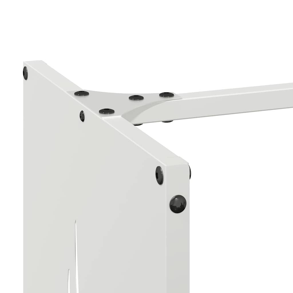 vidaXL Suport pentru lemne de foc alb 40x30x80 cm Oțel laminat la rece vidaXL Suport pentru lemne de foc alb 40x30x80 cm Oțel laminat la rece
