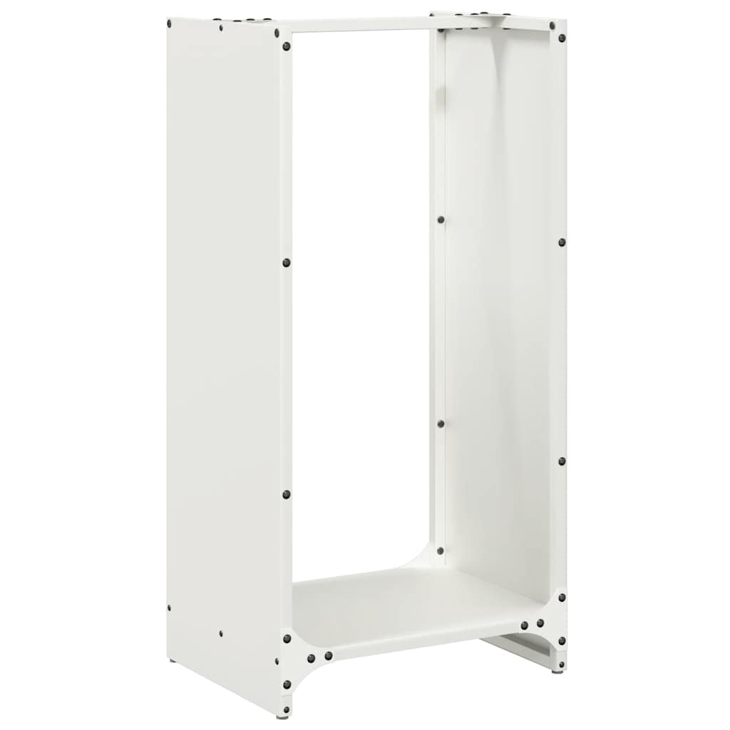 vidaXL Suport pentru lemne de foc alb 40x30x80 cm Oțel laminat la rece vidaXL Suport pentru lemne de foc alb 40x30x80 cm Oțel laminat la rece